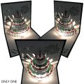 3D Up Birthday Cards Popup Birthday Greeting Card LED Light Birthday Cake Music Happy Birthday Card Postcards Laser-Cut Happy Birthday Cards. 