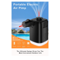 JAERBEE Portable Mini Air Pump for Inflatables:Build in 4000MAh Battery Rechargeable, 2 Inflation Mode Stronger/Normal. 