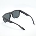 Black Matte Polycarbonate Casual Square Sunglassed For Men | Black Sunglasses For Men | Fashion Accessory For Men. 