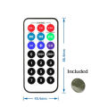 Universal Audio Remote Control, Car Subwoofer, Bluetooth Speaker, Ultra-Thin Remote. 