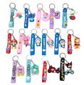 1 Pcs Silicone Rubber Keychain Key And Bag Keyring With Cute Characters Cute Keyrings. 