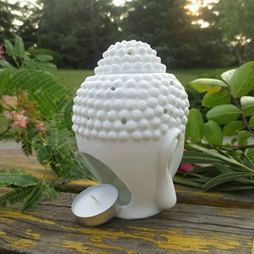 Salcko%20White%20Ceramic%20Buddha%20Aroma%20Diffuser%20With%202%20Diffuser%20Oil%20Bottles%20And%202%20Candles%20-%20Sandalwood%20-%20Image%204