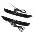 LED Rear Bumper Reflector Tail Light for Forester Black Lens. 