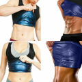 Sweat Shaper Premium Workout Tank Top Polymer Shapewear Sauna Vest For Weight Loss. 