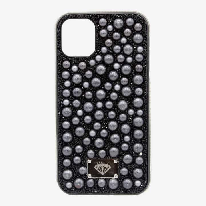 Black iPhone 11 Pearl Shining  Design Hard Phone Case