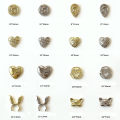 50Pcs Baroque Heart Nail Alloy Jewelry 3D Retro Punk Silver Perfume Bottle Mask Lamp Bulb Nail Art Charms DIY Manicure Decor. 