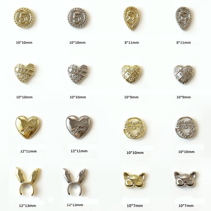 50Pcs%20Baroque%20Heart%20Nail%20Alloy%20Jewelry%203D%20Retro%20Punk%20Silver%20Perfume%20Bottle%20Mask%20Lamp%20Bulb%20Nail%20Art%20Charms%20DIY%20Manicure%20Decor%20-%20Image%203