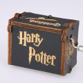 Vintage Wooden Harry Potter Theme ong Music Box. 