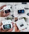 Vylon Airpods_Pro A9 ANC/ENC Dauble Dark Noise Reduction Battery Display Touch Control Bass Boosted Sound Quality Bluetooth Wireless Earbuds For Android and iOS/Airpods pro/Airpods pro black/Ambie/Airpods. 
