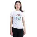 White Solid Happy Holi T Shirt For Unisex By Arushi. 