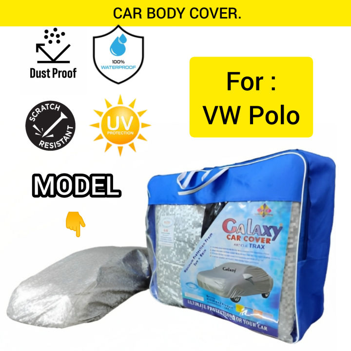 Volkswagen Polo Car Double Coated Body Cover 100% waterproof in Heavy Material