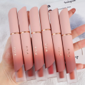 1 Piece PCU Korean Makeup Waterproof Lip Gloss Matte Velvet Lipstick, Long-lasting 24-hours Liquid Moisturizing Lip Glaze, Non-sticky Lip Plumper. 