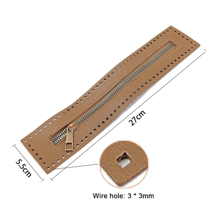 Replaceable%20DIY%20Sewing%20Leather%20Zipper%20Useful%20For%20Crochet%20Bag%20Hardware%20Soild%20Zipper%20Sewing%20Accessory%20Handbag%20PU%20Leather%20Zipper%20-%20Image%202