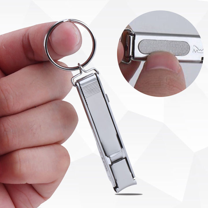 1PC%20Ultra-Thin%20Nail%20Clippers%20Collapsible%20Portable%20Travel%20Fingernail%20Keychain%20Nail%20Scissors%20Stainless%20Steel%20Manicure%20Tool%20YANXING%20-%20Image%202
