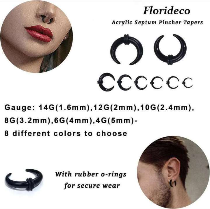 Florideco%204G-14G%20Acrylic%20Ring%20Septum%20Gauge%20Kit%20Piercing%20Jewelry%20for%20Stretching%20Pierced%20Nose%20Ear%20-%20Image%204