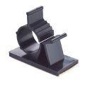 fasdaga 20Pcs Black Adjustable Plastic Cable Clamps Self Adhesive Car Cable Clips Wire Organizer & 50 Pcs Self Adhesive Cable Clamp Plastic Rectangular Cable Clips. 
