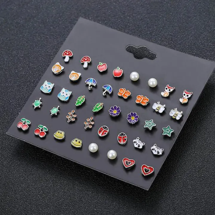 Gift%20Girl%20Flower%20Animal%20Fruit%20Apple%20Fashion%5D%20Top%20%5BmobileStore%20Earrings%20Children's%20Jewelry%20-%20Image%205