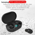 Sutuiying E6S Air Pro Fone Bluetooth Earphones Wireless Headphones LED Display Sales promotion Noise Cancelling Earbuds by Mic Wireless Bluetooth Headset. 