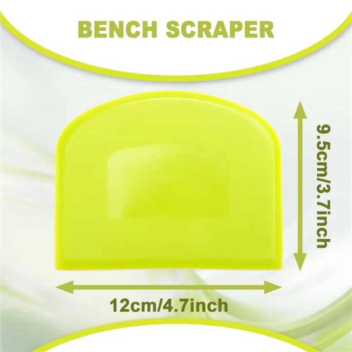 2%20Pieces%20Dough%20Scraper%20Bowl%20Scraper%20Food-Safe%20Plastic%20Dough%20Cutter%20Flexible%20Plastic%20Scraper%20Practical%20Bench%20Scraper%20-%20Image%205