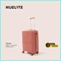 NUELITE 20-Inch Luggage ITAMI | 8 Wheel Spinner Trolley Bag | Anti-Theft Zipper Integrated Lock Extra Security | Hard Shell Carry-on. 