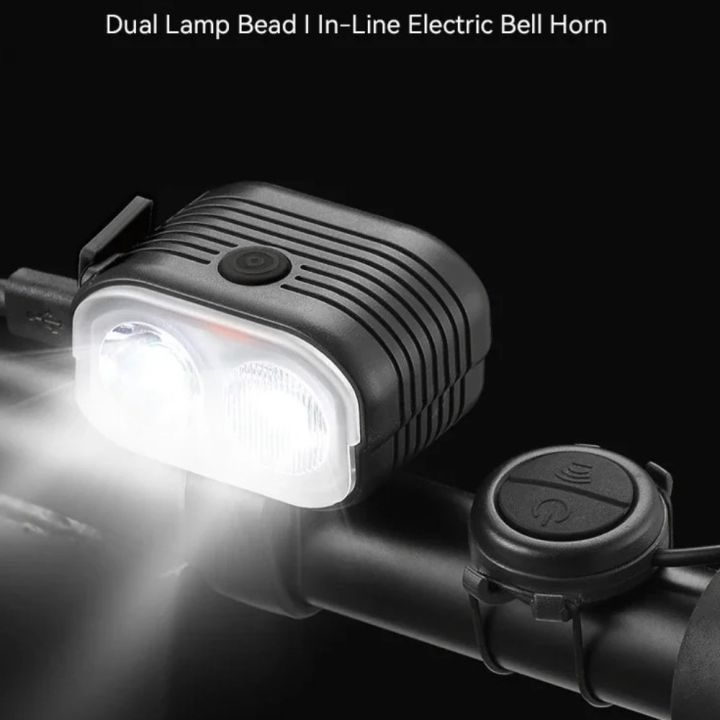 DIY%20120db%20Bicycle%20Headlight%20with%20Horn%20with%20Warning%20Sound%20Riding%20Safety%20Electric%20Bicycle%20Horn%20Loud%20Bike%20Bell%20for%20Kids%20Scooters%20Bikes%20-%20Image%204