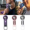Small 199 Speeds TEC Cooling Handheld Fan Charging High-speed Ice Cold Air Mini Fan Quiet Digital Display Portable Handheld Fan Camping. 