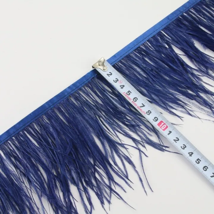 1%20Meter%20Handmade%20Ribbon%20Tassel%20Natural%20Ostrich%20Feathers%20Sewing%20Decoration%2010-15cm%20Wide%20Ostrich%20Feathers%20Trim%20Feather%20Plumes%20Ribbon%20Selvage%20Costumes%20Sewing%20Accessories%20-%20Image%209