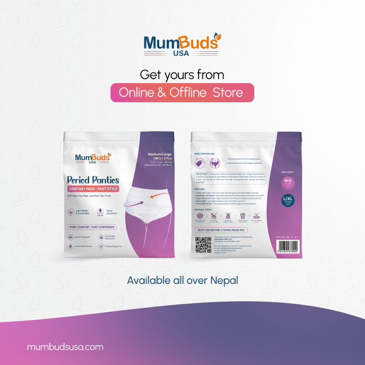 MumBuds%20Disposable%20Period%20Panty%20M/L%20660%20mm%20(60%E2%80%93105%20cm)%203%20Pcs%20%7C%20Super%20Absorbent,%20Breathable,%20Lightweight,%20Leak%20Protection%20&%20Individually%20Packed%20-%20Image%206