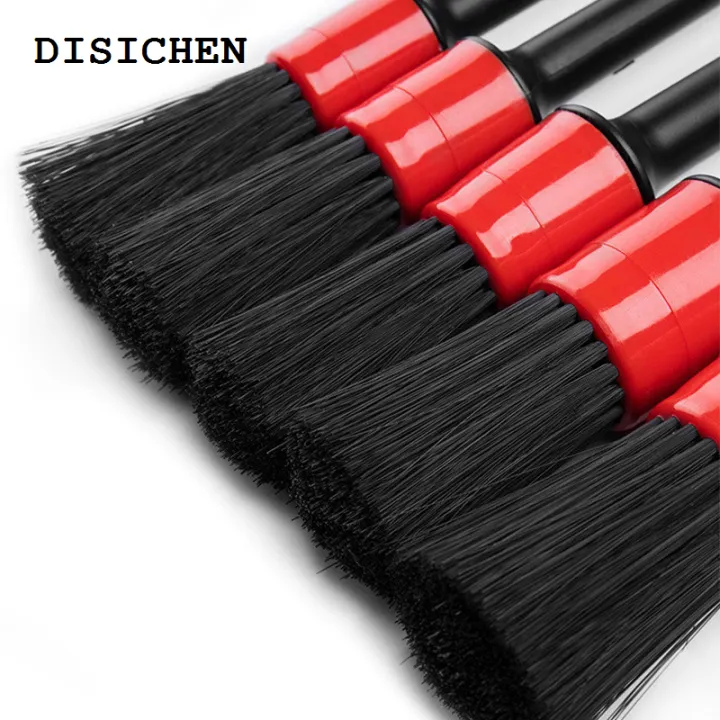 DISICHEN%20%E3%80%902025%20Version%E3%80%91%20Wheel%20Brush%20Car%20Cleaning%20Kit%20-Long%20Soft%20Bristle%20Tire%20Brush%20and%205%20Different%20Sizes%20Boar%20Hair%20Synthetic%20Fiber%20Detail%20Brushes%20-%20Image%202
