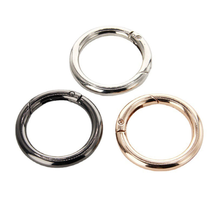 Spring%20Gate%20O%20Ring%20Openable%20Keyring%20Key%20Leather%20Bag%20Handbag%20Belt%20Strap%20Parts%20Pendant%20Buckle%20Snap%20Clasp%20Clip%20Trigger%20Hook%20ZHIXING%20-%20Image%202