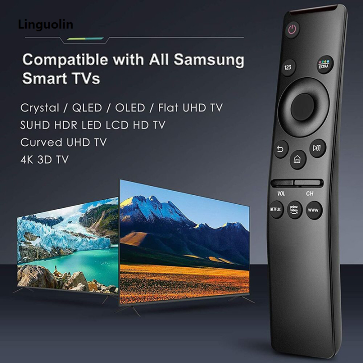 Linguolin%20%E3%80%902025%20Version%E3%80%91%20Universal%20TV%20Remote%20Control%20For%20Samsung%20Smart%20HD%204K%20TV%20BN59-01310A%20BN59-01329B/01259B/01312G%20UN55RU7100%20UN58RU7100%20Replacement%20-%20Image%202