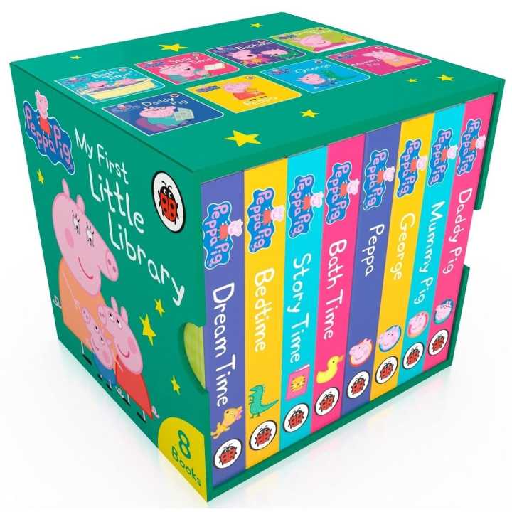 Peppa Pig - My First Little Library (8 Mini Board Books Set)