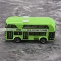 OUMERY Double- Bus London Bus Design Car Toys Sightseeing Bus Vehicles Urban Transport Vehicles Commuter Vehicles,Green. 