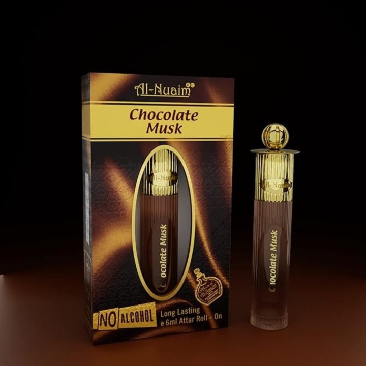 Al-Nuaim%20Silver%20Series%20%7CChocolate%20Musk%20%7CAlcohol%20Free%20%7CAttar%20Roll%20On%20%7CLuxury%20Scent%20with%20Long%20Lasting%20Fragrance%20For%20Men%20&%20Women%20%7C6ml%20-%20Image%204