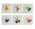 Handmade Multi-Color Drop Earrings Set For Women (1-6 PAIRS ). 
