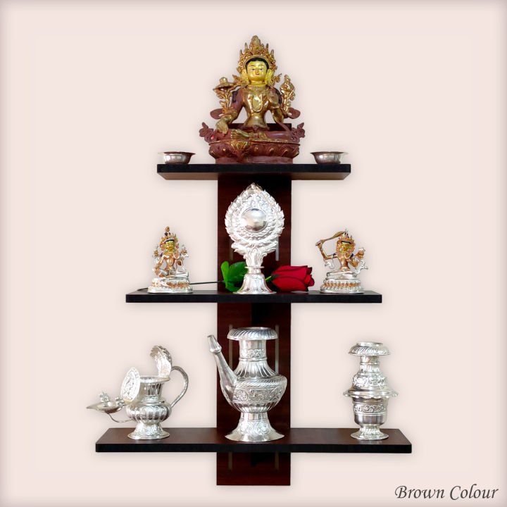 Formica%20Laminated%20-%20Best%20Quality%203%20Layer%20-%203%20%20Tier%20Wooden%20Wall%20Rack%20Shelf%20%20by%20Supreme%20Decor%20-%20Image%205