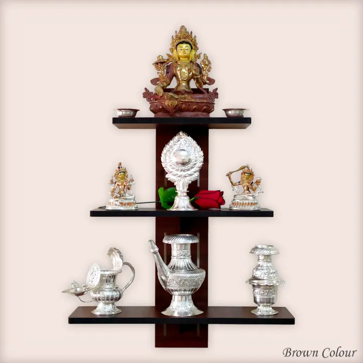 Formica%20Laminated%20-%20Best%20Quality%203%20Layer%20-%203%20%20Tier%20Wooden%20Wall%20Rack%20Shelf%20%20by%20Supreme%20Decor%20-%20Image%205