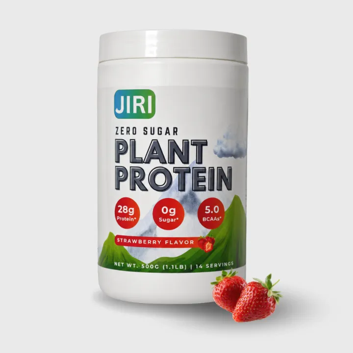 Jiri%20Nutrition%20Zero%20Sugar%20Plant%20Protein%20500g%20-%20Strawberry%20-%20Image%202