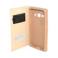 Golden Samsung J7 Prime Flip Cover. 