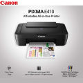 Canon Pixma E410 3 In 1 Multi-Function Inkjet Printer. 
