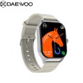 Daewoo Delta DT99 Smartwatch: 2.04" AMOLED HD Screen, BT Call, 200+ Watch Faces, Heart Rate, BT Music, NFC, Always On Display, Voice Assistant,  IP67 Waterproof, 260 mah Battery, Compass, Lady Assistant. 
