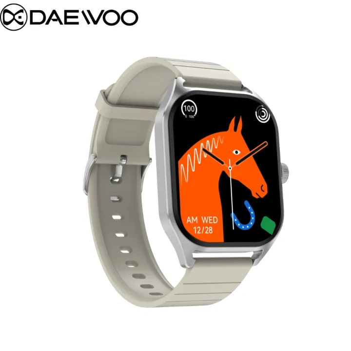 Daewoo%20Delta%20DT99%20Smartwatch:%202.04"%20AMOLED%20HD%20Screen,%20BT%20Call,%20200+%20Watch%20Faces,%20Heart%20Rate,%20BT%20Music,%20NFC,%20Always%20On%20Display,%20Voice%20Assistant,%20%20IP67%20Waterproof,%20260%20mah%20Battery,%20Compass,%20Lady%20Assistant%20-%20Image%202