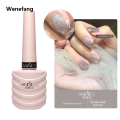 Wenefang Annies Milk Tea Spar Cat Eye Magnetic Gel Nail Polish Glue 10ml Silver Variety Glue Nail Art Shiny Nail Art Varnish. 