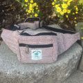 Organic Hemp Waist Packs. Made From Pure Hemp & Cotton. Unisex Fanny Bag. Money Bag. Waist Packs. 