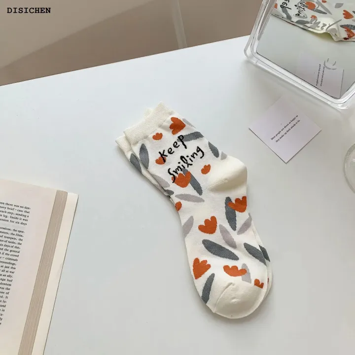 DISICHEN%20Profesional%20New%20Japanese%20Cute%20Cartoon%20Bear%20Girl%20Stockings%20Tide%20Tube%20Socks%20Candy%20Color%20Cotton%20Socks%20-%20Image%208