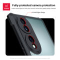 Xundd Case For Honor 70 - Airbag Shockproof Shell Transparent Pattern Back Cover. 
