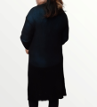 Black Net Long Outer (Shrug) For Women. 