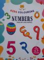 Kids Colouring  Numbers - English And Nepali. 