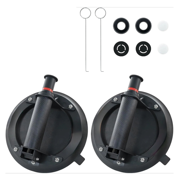 8 Inch Vacuum Glass Suction Cup Lifting Capacity Heavy Duty Industrial ...