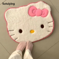 Sutuiying Kawaii Hello Kitty Sanrio Carpet Anime Floor Mat Bathroom Non-Slip Sales promotion Water Uptake Room Decoration Soft Door Mat Christmas Gifts. 